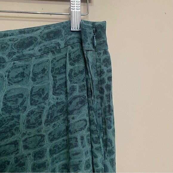 French Connection Mob Wife Alligator Print Trousers Womens Size 8 - Picture 3 of 8